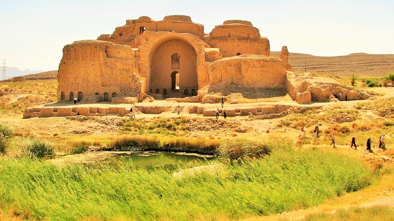 کاخ اردشیر بابکان، نمادی از معماری ساسانیان